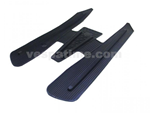 Rubber mat black for vespa 50 l/r/n, 50 special, vespa 90