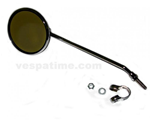Lh mirror for vespa 50s with chrome-plated metal handlebar