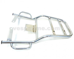 Chrome-plated rear luggage carrier vespa px/pe/arcobaleno all series