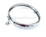 Cornice fanale vespa struzzo cromata marcata siem d.105 - Vespa 150 VL1T-2T fino al telaio 48300
