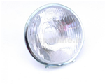 Glass headlamp set vespa 50 ss export, vespa 90 ss from 1966, vespa 125 primavera/et3, 125/150 super