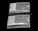 Pareja tulipas intermitentes delanteros SIEM - Vespa PK 50/125 S - BLANCO
