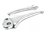 Coppia leve freno frizione Vespa GTR, TS, SPRINT VELOCE, RALLY - largeframe anni 70 con pallino medio