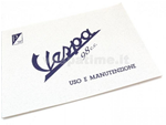 Manual de uso y mantenimiento vespa 98 segunda serie