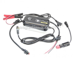 Battery charger 6/12 volts multicycle with microprocessor to charge, preserve and test all lead-acid batteries