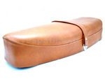 Two-seater saddle px/pe brown spring bottom