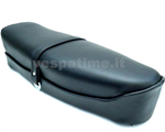 Two-seater saddle black Vespa 125 ET3 with lever and spring bottom.