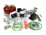 Cylinder PARMAKIT LIQUID COOLED lamellare 148CC D.58 connecting rod 105, side spark plug hole - Vespa SMALLFRAME