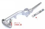 Forcella anteriore Vespa PX-PE ARCOBALENO 2 SERIE, FRENO A DISCO - ASSE 22mm