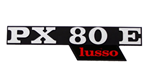 Anagrama lateral "PX80E LUSSO"