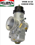 Carburettor dell'orto vhsb-34ld flat valve