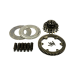 Relaciones de transmisión primario alargado Pinasco 24-66 Vespa, dientes rectos, 8-12 muelles para Vespa 125 T5/180/200 Rally/125/150/200 PX/PE/COSA 
