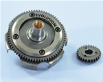 Campana rapporti primaria denti dritti POLINI EVOLUTION con parastrappi dal pieno z: 24-72 Vespa 50-125 Primavera/ET3, PK/ETS