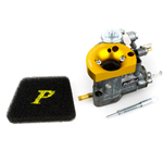Carburador Vespa PINASCO SI 22/22 VRX-R con cono de admisión realizado de una pieza sin mezclador