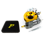 Carburador Vespa PINASCO SI 24/24 VRX-R con cono de admisión realizado de una pieza con mezclador