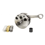 Cigüeñal PINASCO "RACING" para cárter PINASCO, cono 20 volantes redondos Vespa 50/90/125 ET3 Primavera, PK, con piñón