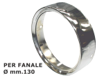 Cornice fanale Vespa 150 Sprint Veloce, 125 GTR, 125 TS, 180/200 Rally cromata