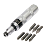 Set cacciavite a percussione con inserti