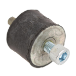 Silembloc silenciador/escape M6x12 mm Ø 25 mm (e)=19mm, JL, para Vespa