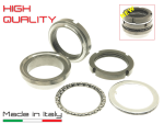Cover steering set upper "HIGH QUALITY" with roller bearing cage VESPA 50 N, R, L, SPECIAL, 90, 125 VNB3T dal 061001, VNB4T..6T, SUPER, GT, GTR, TS, 150 VBB1T dal 82820, VBB2T, GL, SPRINT VLB1T, SPRINT VEL, 160GS, 180SS, 180-200 RALLY, PX-PE