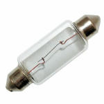 Lampadina siluro 6V 18W, misura 15x43