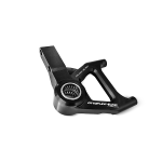 Supporto pinza freno anteriore radiale ZIP SP OTTOPUNTOUNO, alluminio CNC - nero anodizzato