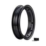 Llanta rueda tubeless MY SIP - 2.10-10 Vespa 50, 125 ET3 Primavera, PK, PX, T5 negro brillante