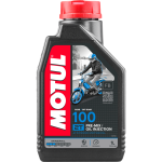 Aceite mezcla MOTUL 100 para motores de 2 tiempos, mineral, 1000ml