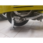 Cavalletto sostituzione ruota posteriore da 10 pollici per Vespa Super/TS/GT/GTR/Sprint/V/Rally/SS180/PX - acciaio inox