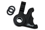 Schwarze Halterung für ZIP SP STAGE 6 4-Kolben STAGE 6 Vorderradbremssattel