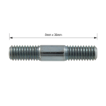 Prisionero brida trasera Vespa 50-90-125 PRIMAVERA-ET3-PK - 8x36mm