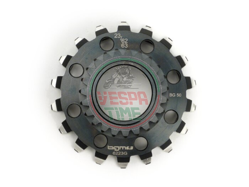 Primary gear 23/63 straight teeth BGM PRO for Vespa 125-150-200 PX/PE/COSA 2 / 180-200 Rally