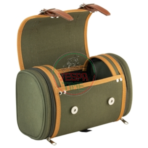 Bolsa SIP "Classic" portaequipajes/asa de sujeción posterior SIP 70s,canvas,olive 250x170x150 mm para Vespa