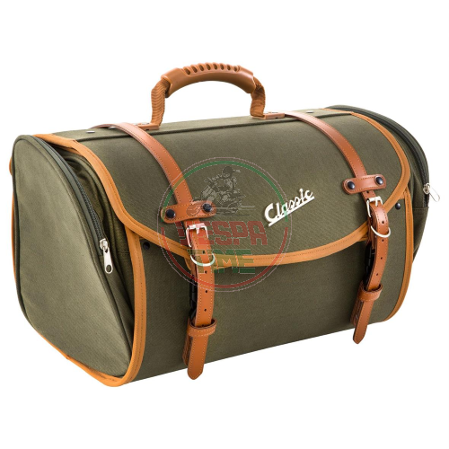 Bolsa/maleta SIP "Classic", grande para portaequipajes canvas olive 480x300x270 mm aprox. 35 litros para Vespa