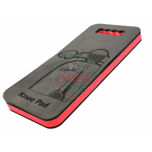 Cuscino per ginocchia SIP, 435x195x30 mm, materiale espanso EVA, nero/rosso