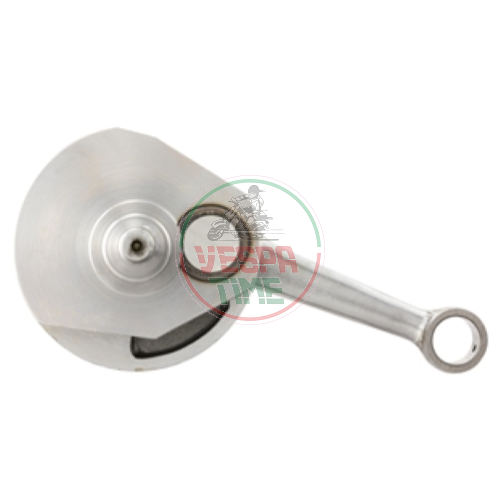 Cigüeñal Racing MAZZUCCHELLI for SIP modificado para encendido PX,elevación: 57.0,biela: 105.0mm,cono 20/25mm, M12,perno Ø 15mm para Vespa 125 VNB/GT/GTR 1°/Super/TS/150 VBA/VBB/T4/GL/Sprint/V 1°/Super 1°