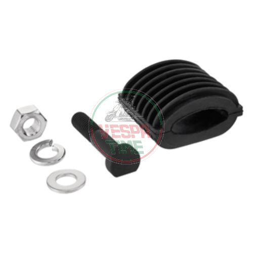 Kickstart Lever SIP, fold down,red/black for Vespa P80-150X/P200E/PX80-200E/Lusso/'98/MY/'11/Cosa/LML