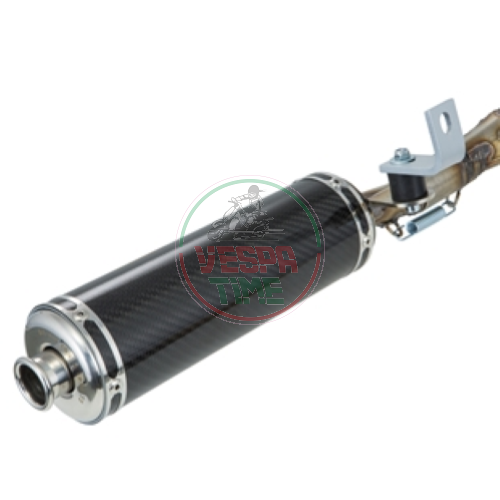 Marmitta espansione racing SIP Performance 2.0 per Vespa  P80-150X/PX80-150 E/Lusso/'98/MY/Cosa 1 125/150,acciaio inox