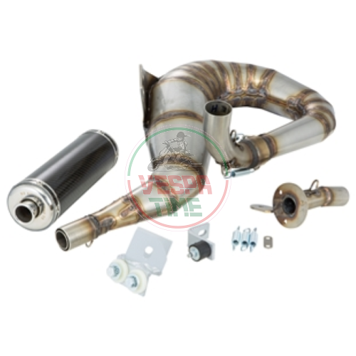 Marmitta espansione racing SIP Performance 2.0 per Vespa  P80-150X/PX80-150 E/Lusso/'98/MY/Cosa 1 125/150,acciaio inox