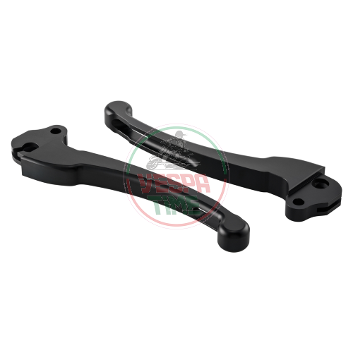 Coppia leve sportive SIP freno frizione in alluminio CNC anodizzato nero opaco per Vespa 50-125/PV/ET3/PK/S/XL/XL2/ 125 VNA–TS/ 150VBA-Super/Rally/PX80-200/PE/Lusso/T5