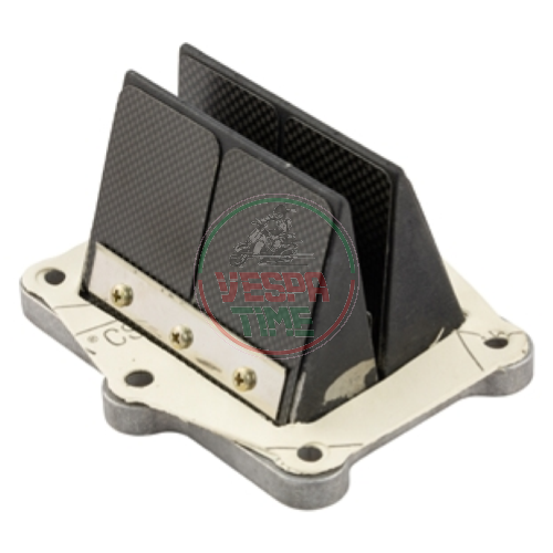 Valvula laminar ITALKIT Doble Prisma,carbón,8-válvulas para Quattrini M1L 2009/M200/DEA/HONDA CR 250