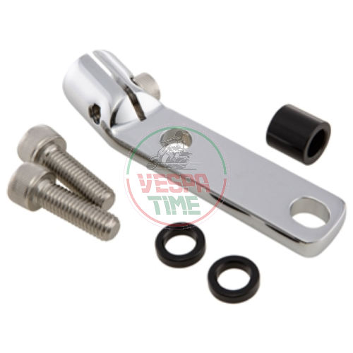 Mirror Standard SIP SERIES PORDOI for mounting at handlebar lower part right or left,aluminium CNC,chrome 170mm