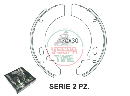 Bremsbacken hinten für APE 150 C4 - APE 175 PENTARO'