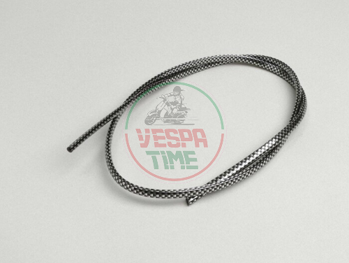 Legshield beading plastic, CARBON LOOK for Vespa 50 N-L-R-SPECIAL, 90/125 Primavera-ET3 - 1 METER
