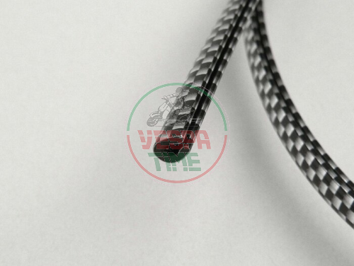 Legshield beading plastic, CARBON LOOK for Vespa 50 N-L-R-SPECIAL, 90/125 Primavera-ET3 - 1 METER