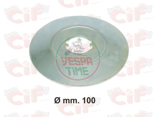 Fixed driven half-pulley Ø mm.100 for Piaggio CIAO, BRAVO, SI' mopeds with variator