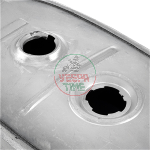 Serbatoio benzina per Vespa PX80-200E/PE/Lusso/'98/MY/T5 senza miscelatore con indicatore livello carburante