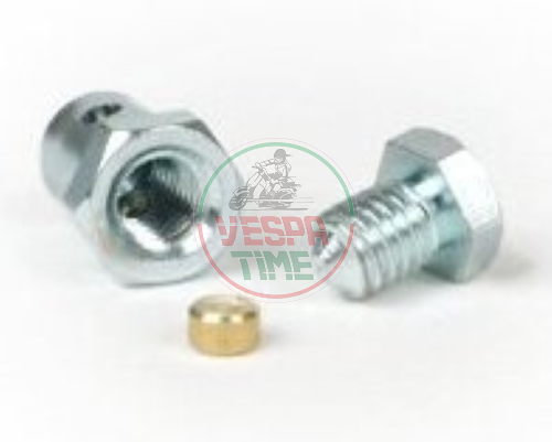Kompletter Kupplungssatz Vespa 50 90 125, FB36 FABBRI, Kupplungsdeckel und FRT-Schwimmregister, SAE 80/90-Öl, Dichtungen und Getriebe