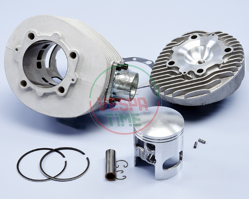 Kit cilindro POLINI 221cc para Vespa 200 PX PE en aluminio D.68.5 carrera 60mm