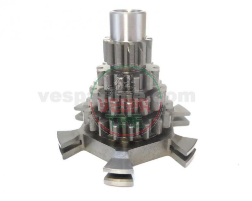 Piñón múltiple CLUSTER 12-13-17-19 dientes DRT SPITFIRE TOP DRIVER 4º corto para Vespa PX125, 150, 200E, '98, MY, '11, T5, Cosa